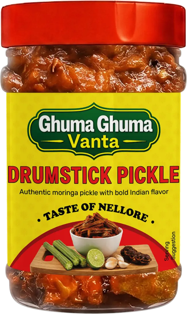 Drumstick Pickle jar