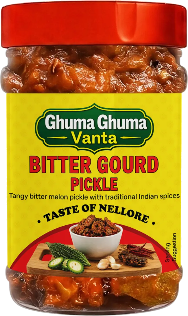 Bitter Gourd Pickle jar