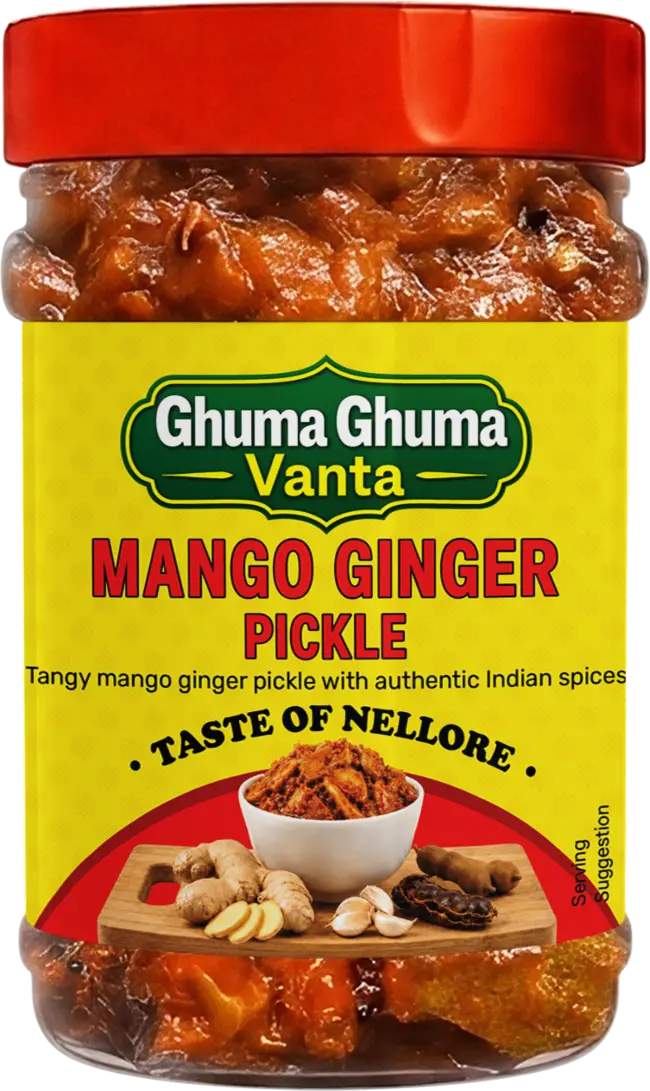 Mango Ginger Pickle jar