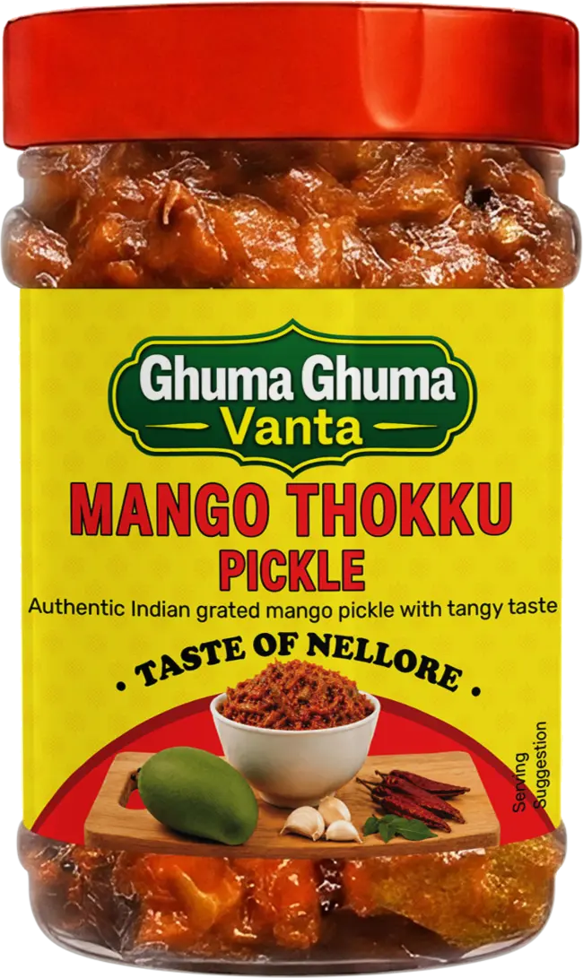 Mango Thokku Pickle jar